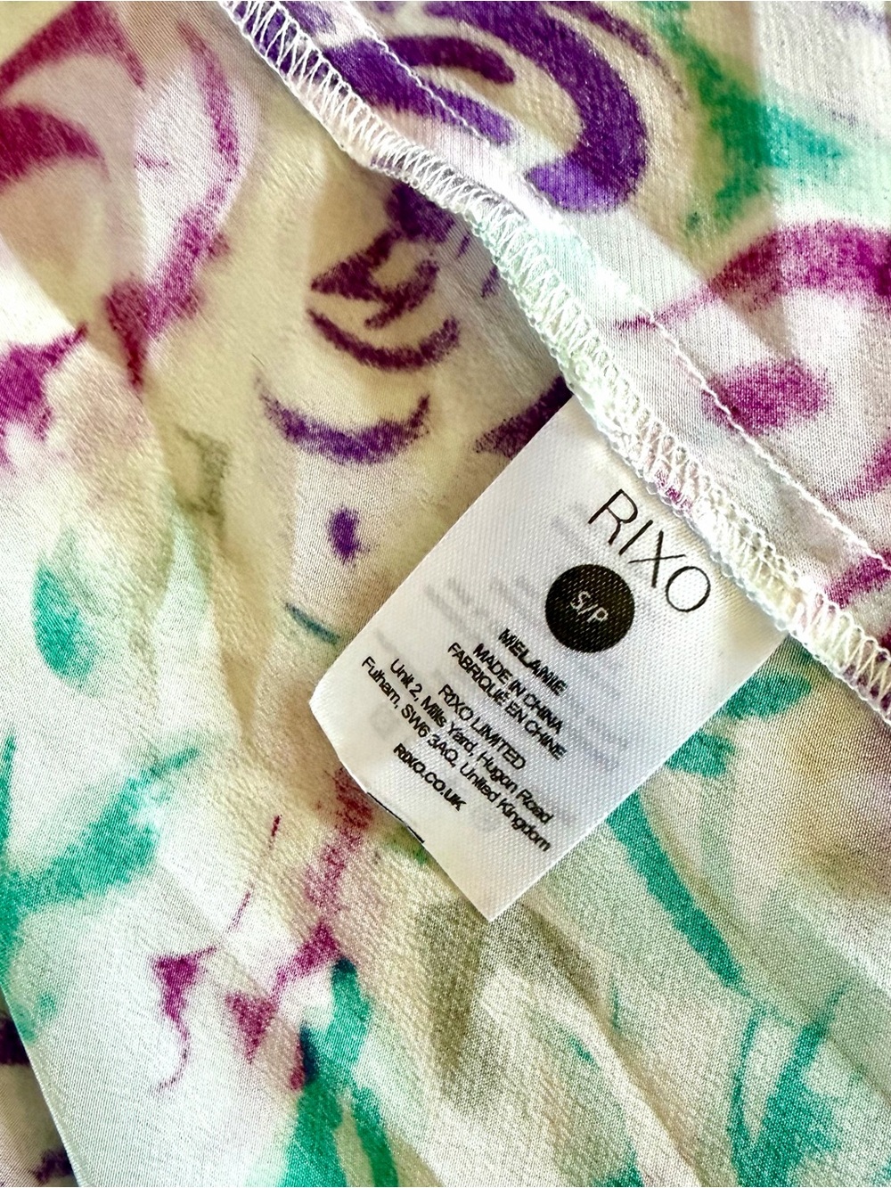 RIXO Melanie Chiffon Dress Sz S/P - Picture 8 of 10